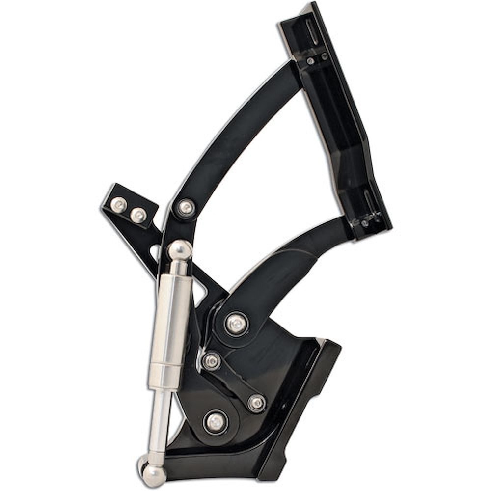 Eddie Motorsports MS149-31BK Billet Hood Hinges 1957 Chevy Tri-Five Gloss Black