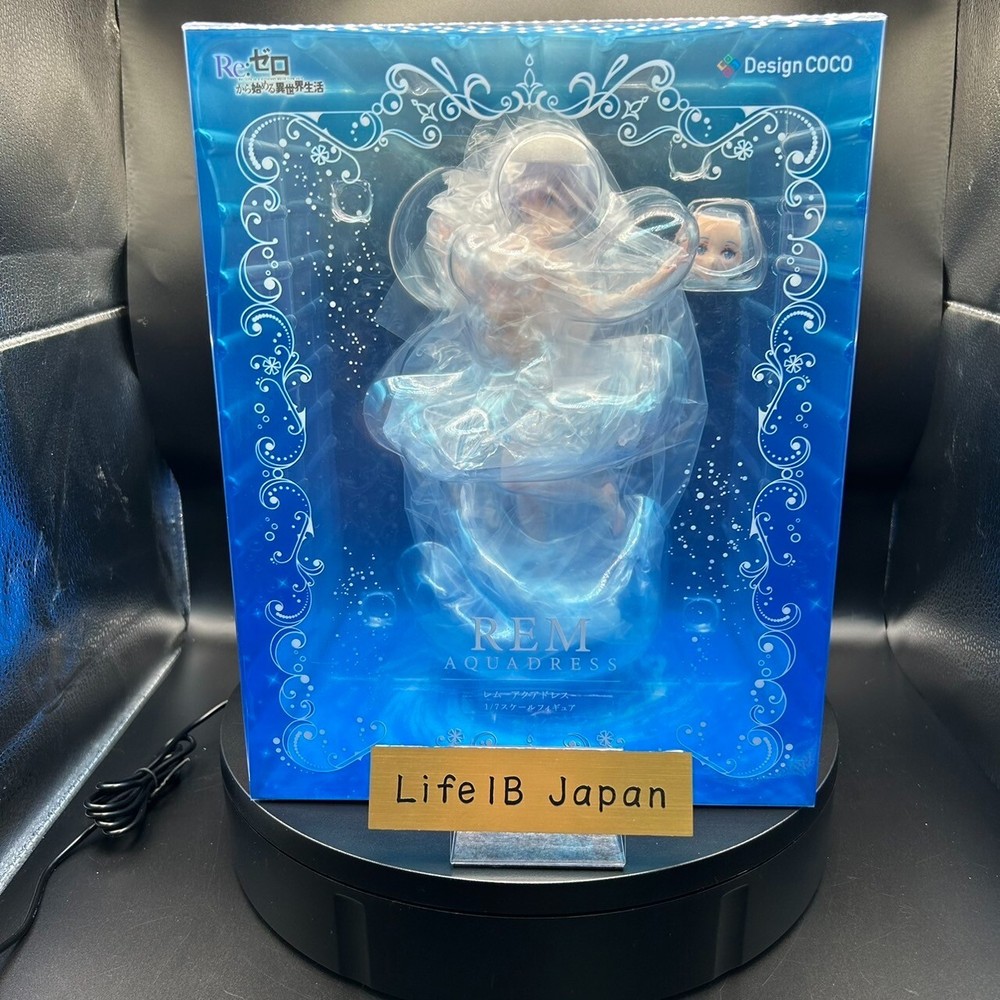 e:ZERO Rem 1/7 Scale Figure Aqua Dress Edition - Starting Life in Another World