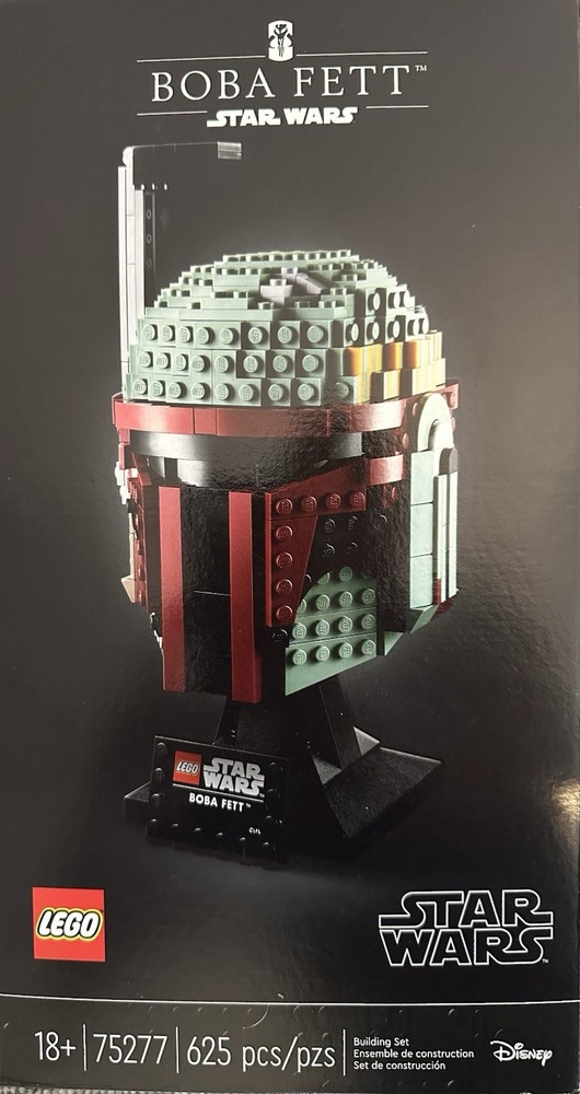 LEGO Star Wars Boba Fett Helmet 75277 Sealed Complete Set