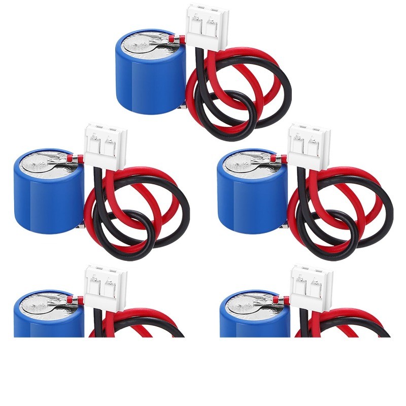 5Pcs CR-1/3N/AFP1801 3V 160mAh Battery for PLC FP1-C14 Non-rechargeable Battery