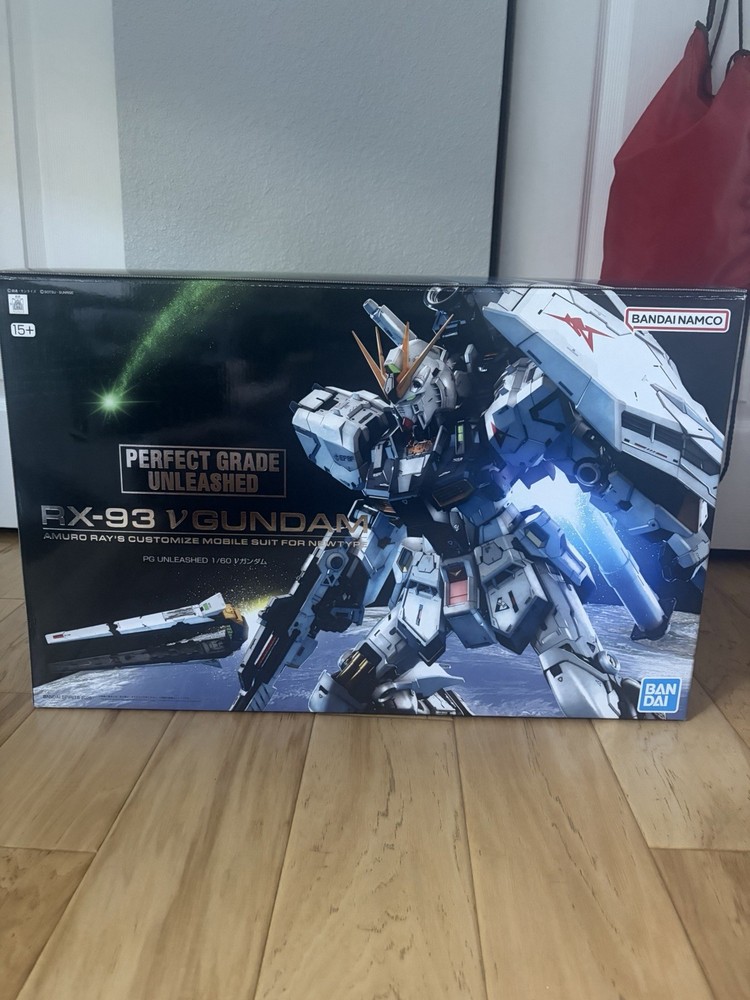 Bandai Perfect Grade Unleashed RX-93 ν Gundam 1:60 Painted Multicolor Model Kit
