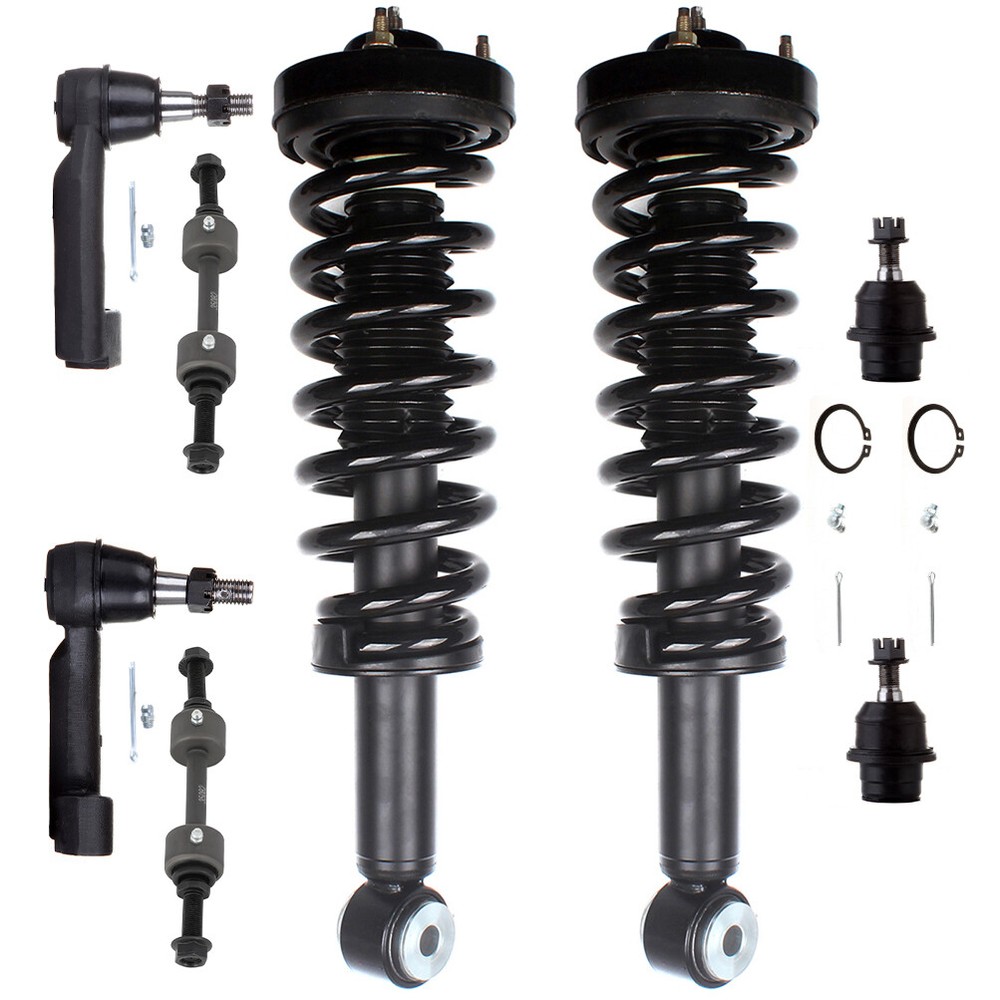 09-13 Ford F-150 RWD Front Suspension Kit with Struts, Springs, and Joints  