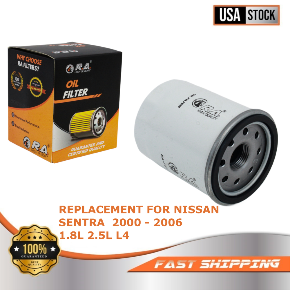 7317 Engine Oil Filter for NISSAN SENTRA 2000 2001 2002 2003 04 05 06 1.8L 2.5L
