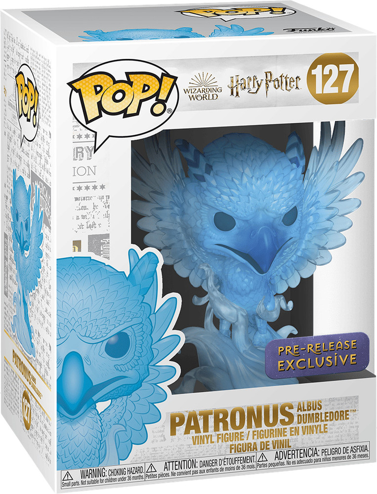 Funko Pop! Vinyl: Harry Potter - Patronus Albus Dumbledore - Entertainment Merchandise [WARN]  (WBEM) (Exclusive) #127