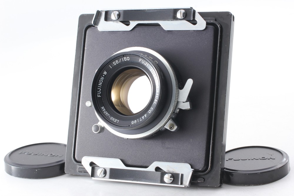Near MINT Fuji Fujinon W 150mm F5.6 Large Format Seiko Lens with Cap from Japan