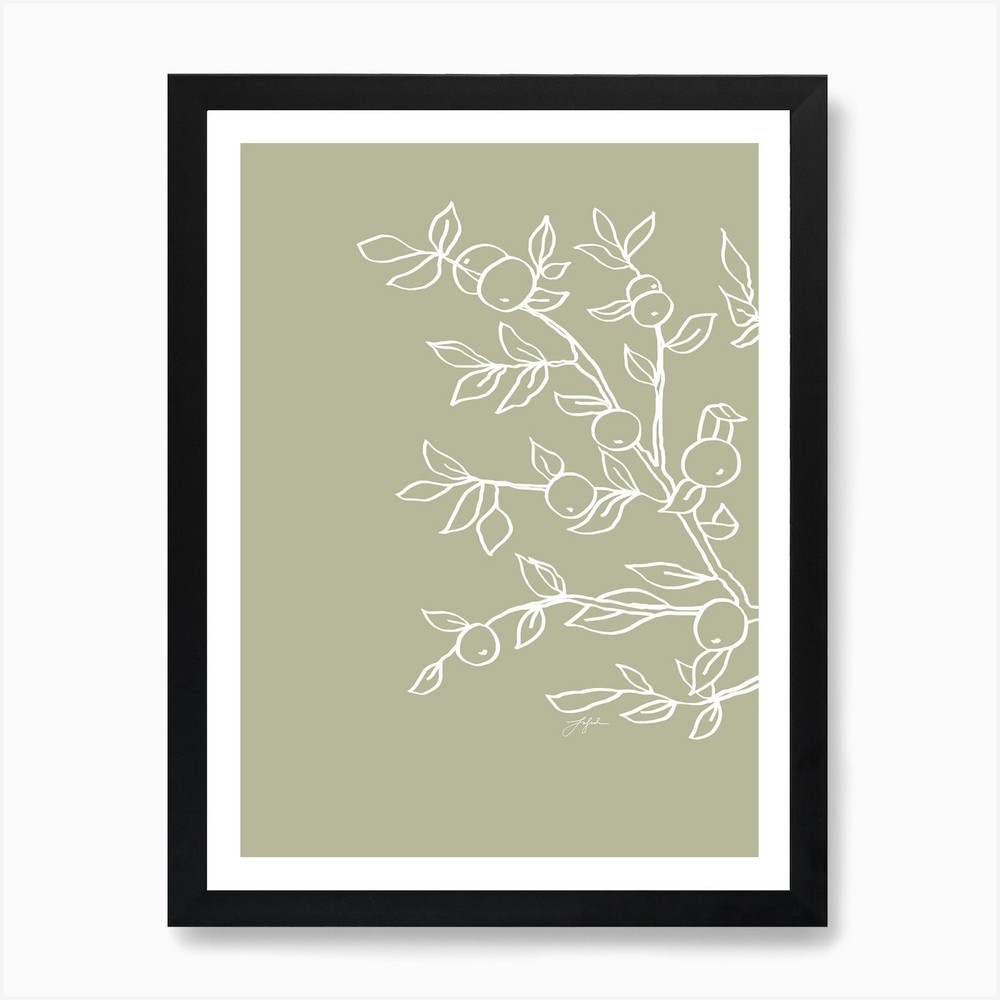 Apple Tree 02 Art Print Framed Wall Art Poster Canvas Print Picture