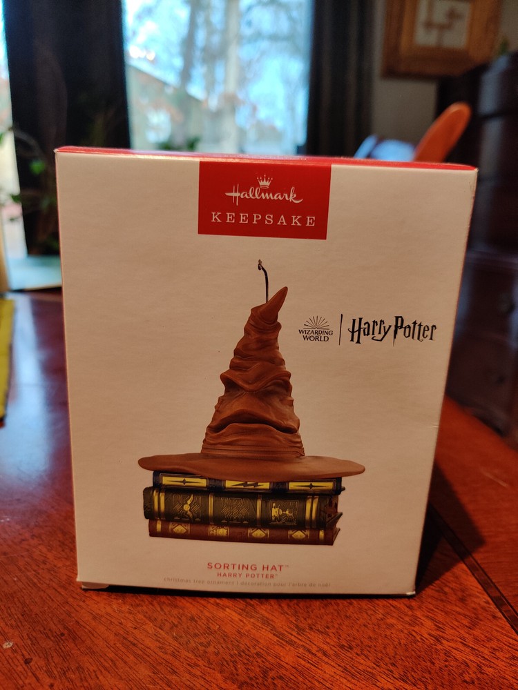 Harry Potter Sorting Hat Christmas Ornament with Sound – New in Box  