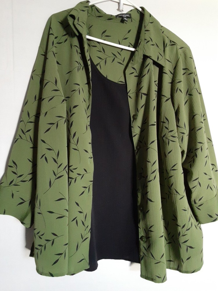 Notations Womens Top Size 3x