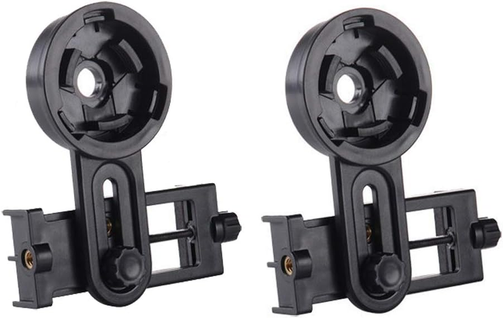 Set of 2  Mobile Phone Adapters, Holders, Universal Mount for Telescope, Adjusta