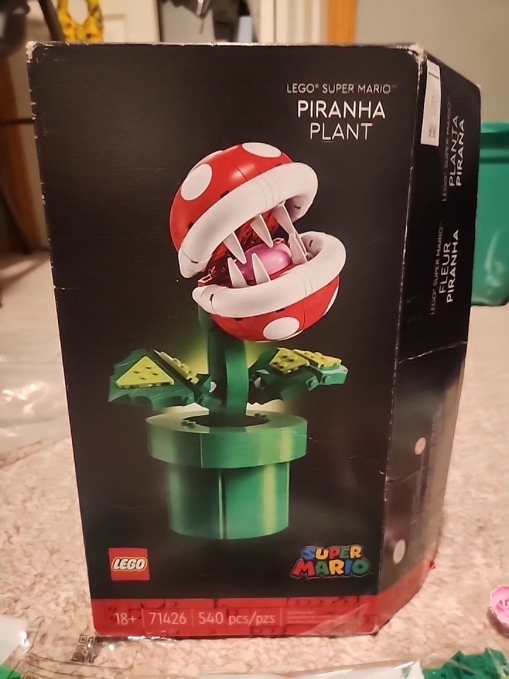 LEGO Super Mario Piranha Plant 71426 Open Box Condition