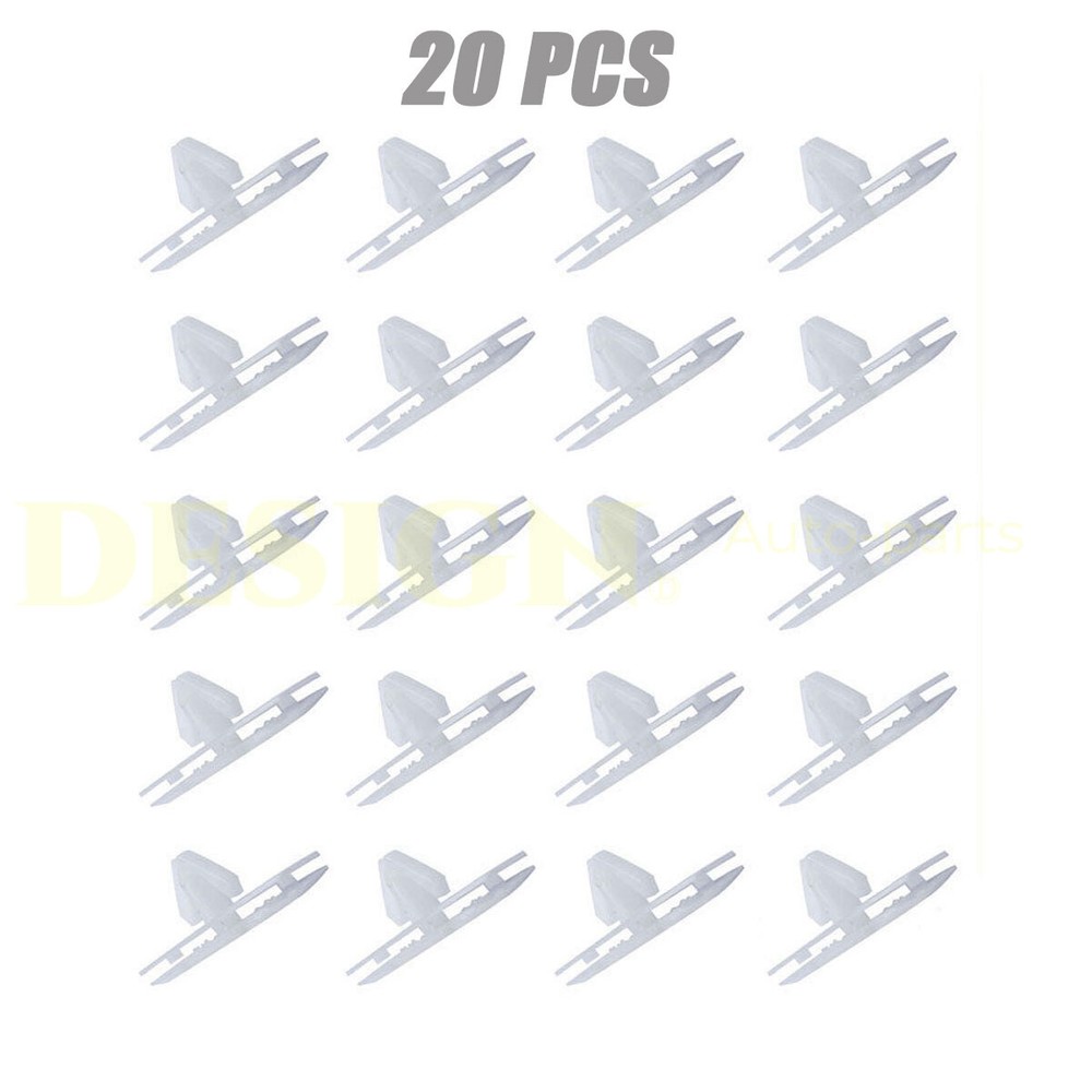 20Pcs Fender Flare Retainer Clips Fit For Jeep Wrangler JL 18-20 68395634AA