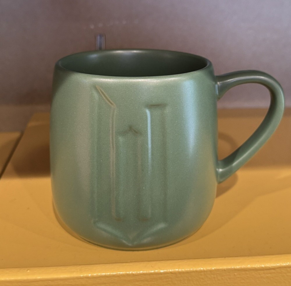 Universal Studios Wicked Movie Musical Elphaba Coffee Mug Cup 2024 Green Glinda