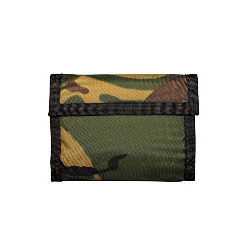 Nylon Commando Wallet in Woodland Camo Design