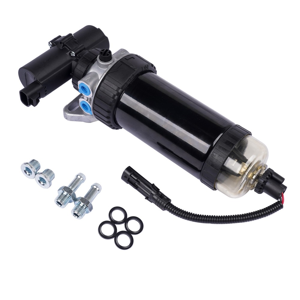 12V Fuel Filter Pump Assy For John Deere 210LJ 310J 310TJ 410J RE569926 RE559944