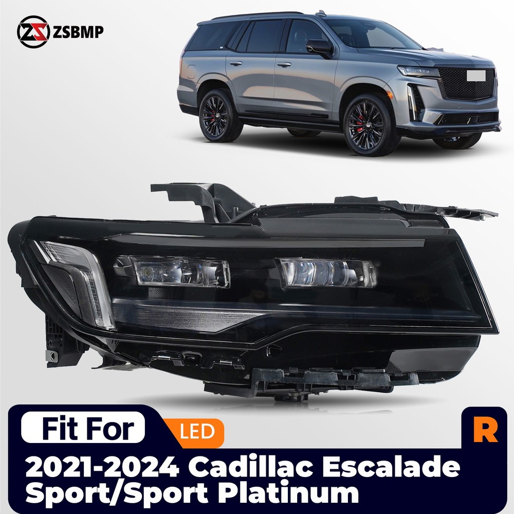 LED Headlight For 2021-2024 Cadillac Escalade Sport/Sport Platinum Right Side