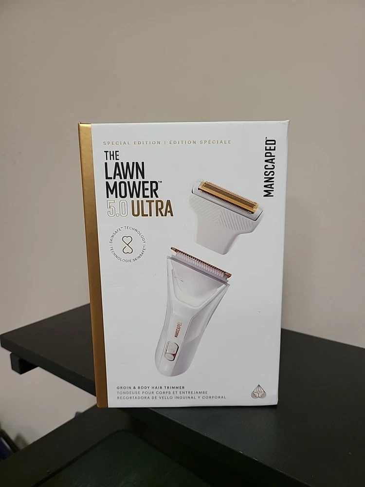 Manscaped Special Edition The Lawn Mower 5.0 Ultra White Groin/Body Hair Trimmer