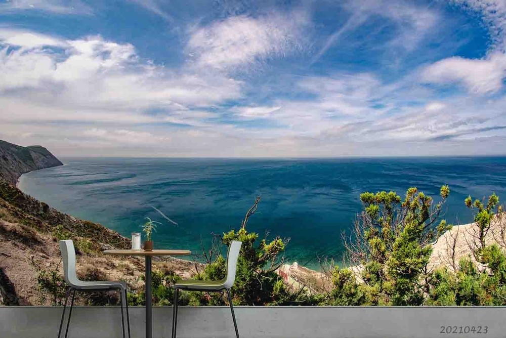 3D Sky Sea Landscape Wall Murals Wallpaper Murals Wall Sticker 2