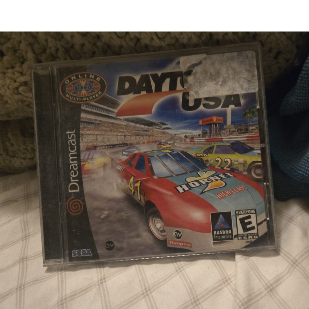 SEGA Daytona USA Sega Dreamcast Racing Game Manual Included Online Multiplayer
