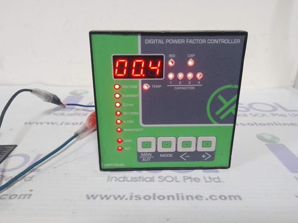 Microidea Digital Power Factor Controller DPFC04A Firmware 6.A Hardware 0.3 #A6-