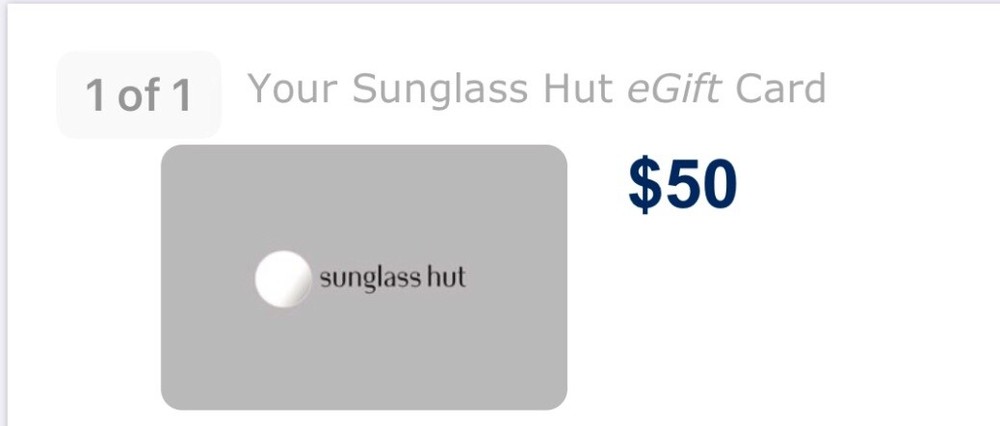 Sunglass Hut Gift Card-image