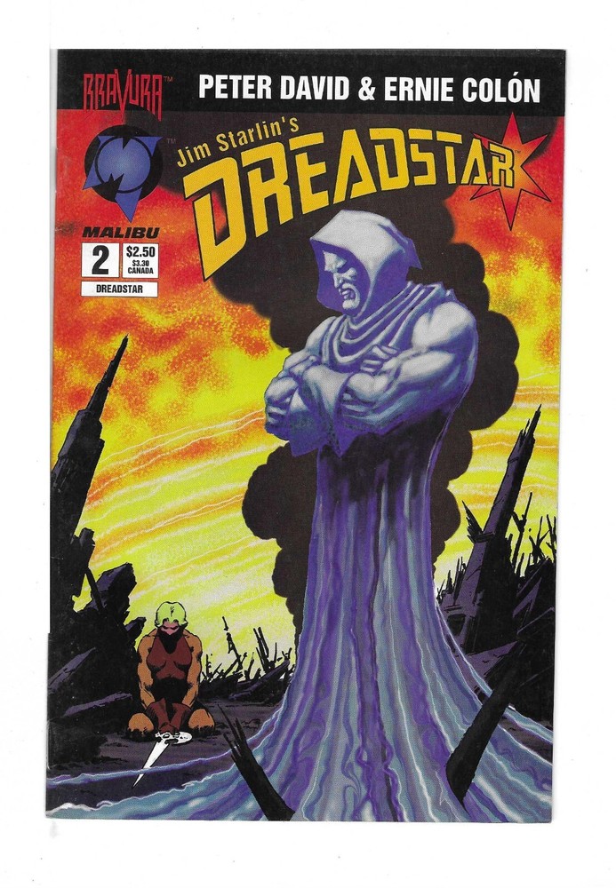 DREADSTAR #2 --- GOLD-STAMP COUPON! JIM STARLIN! HI-GRADE! Malibu! 1994! NM--image