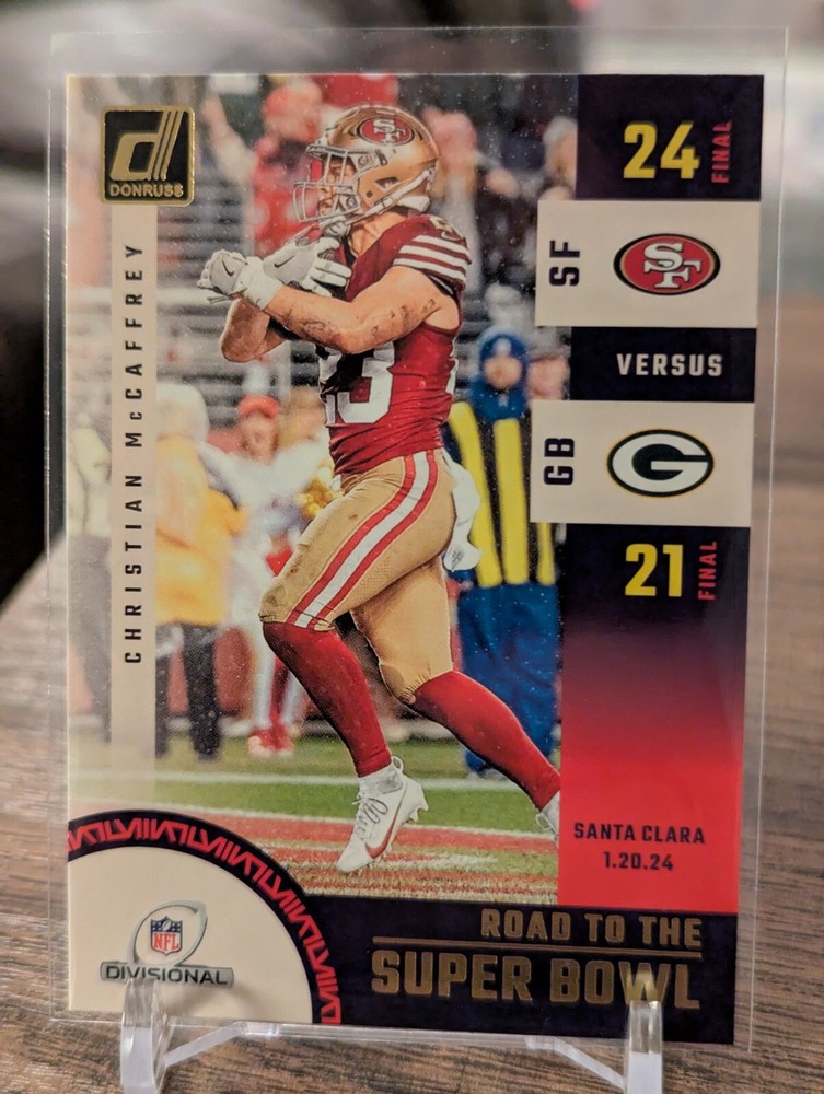 2024 Donruss Road To The Super Bowl #SBDR2 Christian McCaffrey