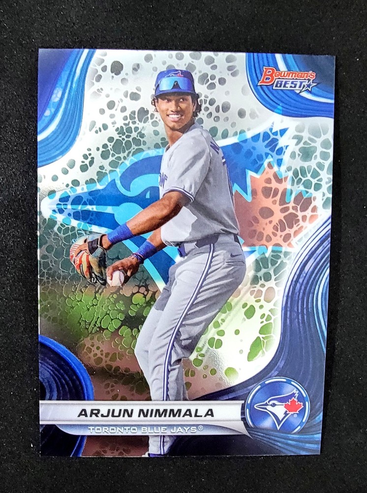 2024 Bowman's Best Arjun Nimmala Prospects Card #TP-29 Rookie Future Star