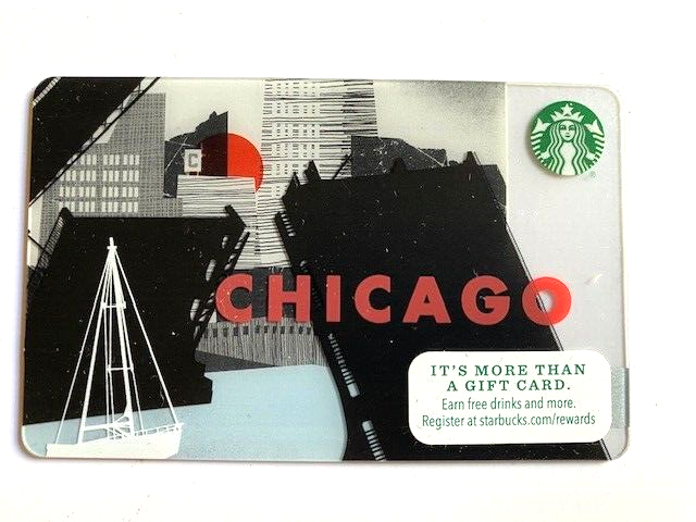 Starbucks Gift Card Chicago City Edition MS 6108-image