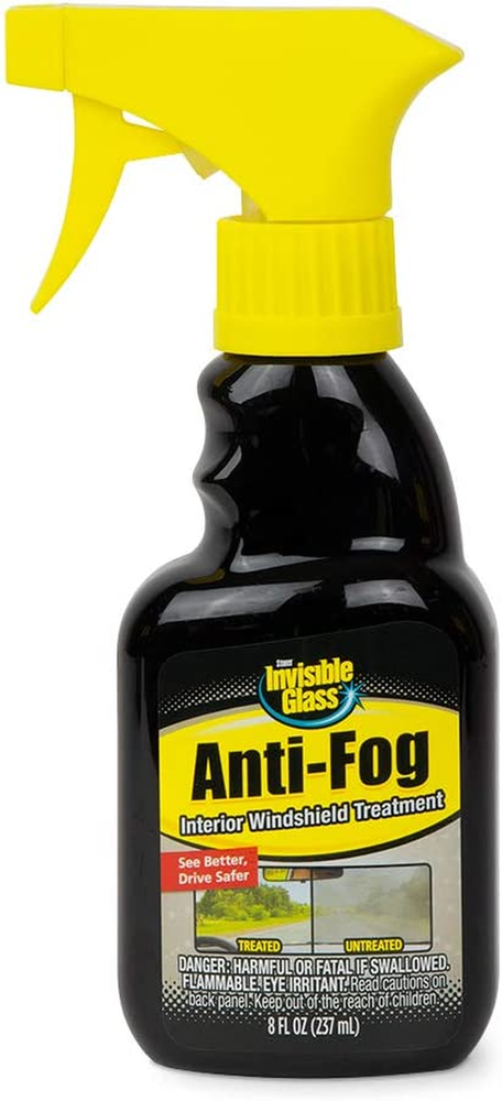 92472 8-Ounce Anti-Fog Car Defogger Glass Cleaner Spray for Automotive Interior