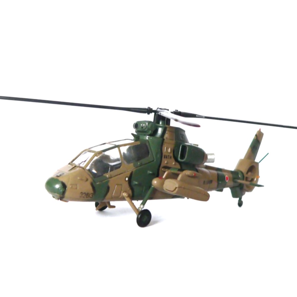1/100 Diecast Alloy JGSDF OH-1 Ninja Helicopter Aircraft Model Souvenir Display