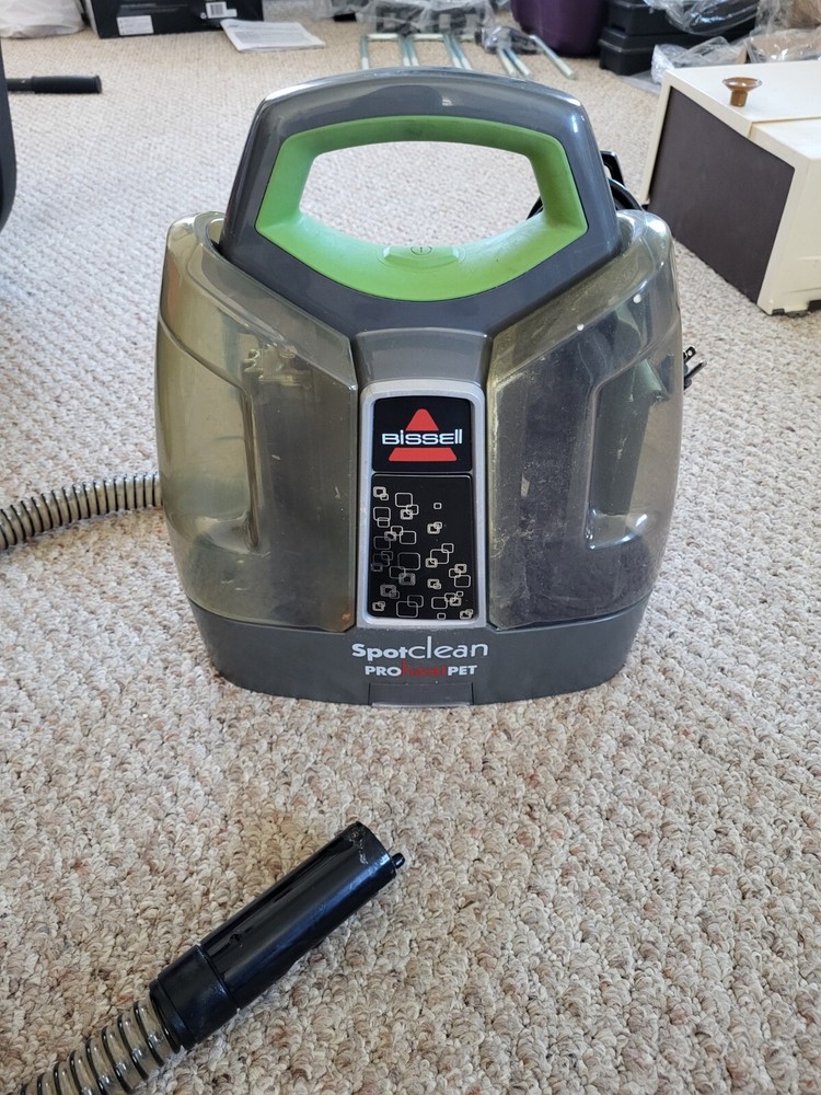 BISSELL SpotClean Proheat 5207W Pet Carpet Cleaner For Parts Repair