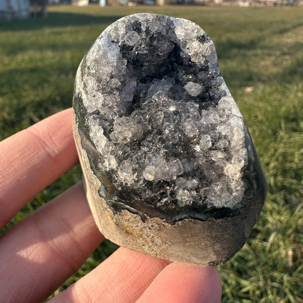 110g Natural Amethyst Crystal Quartz Cluster Specimens Healing Reiki Ornaments