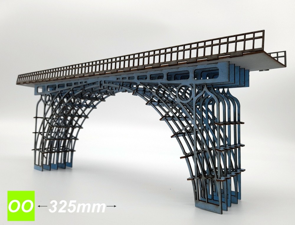 Modelux OO Gauge Powder Blue Ironbridge 325 KIT