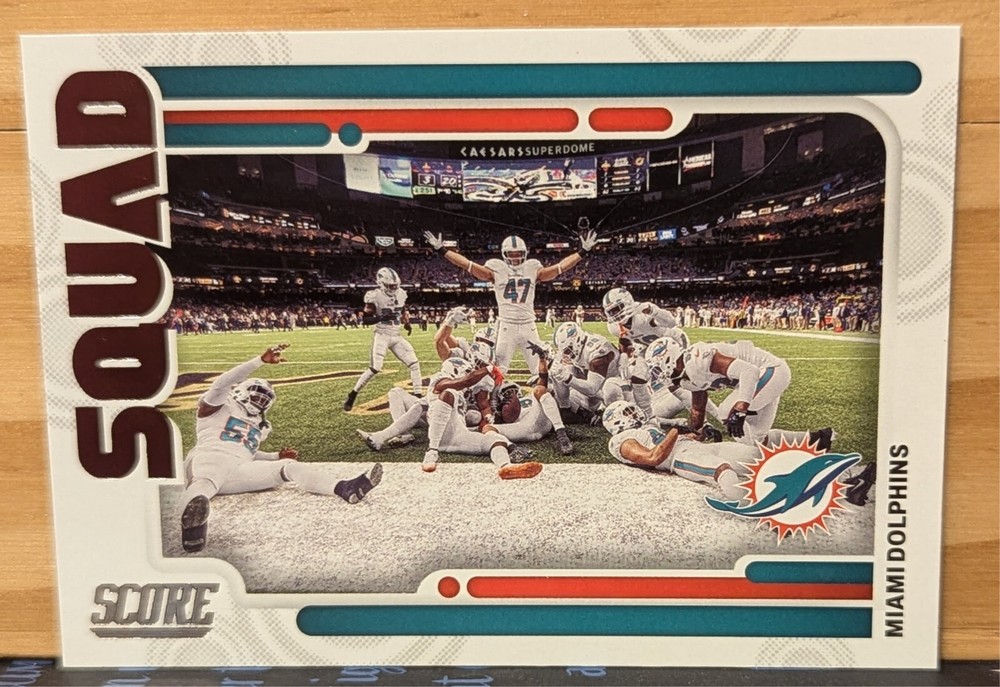 2022 Panini Score Squad Miami Dolphins #S8