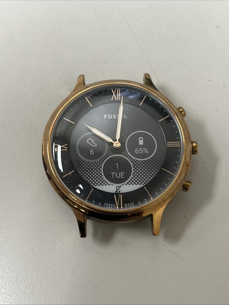 Fossil Charter Hybrid Smartwatch HR Rose Gold Case Only DW8F2