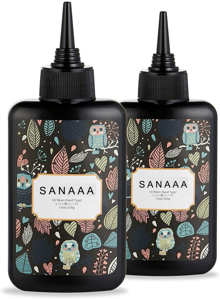 200g Clear Hard UV Resin for DIY Jewelry Crafting