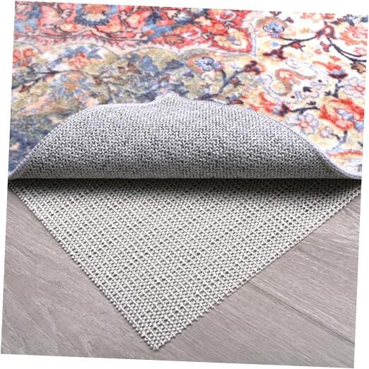 Non Slip Rug Pads for Hardwood Floors Rug Pad Gripper for Area Rugs, 4x6 White