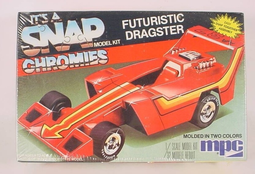 MPC  # 6441 Futuristic Dragster   It's a Snap 