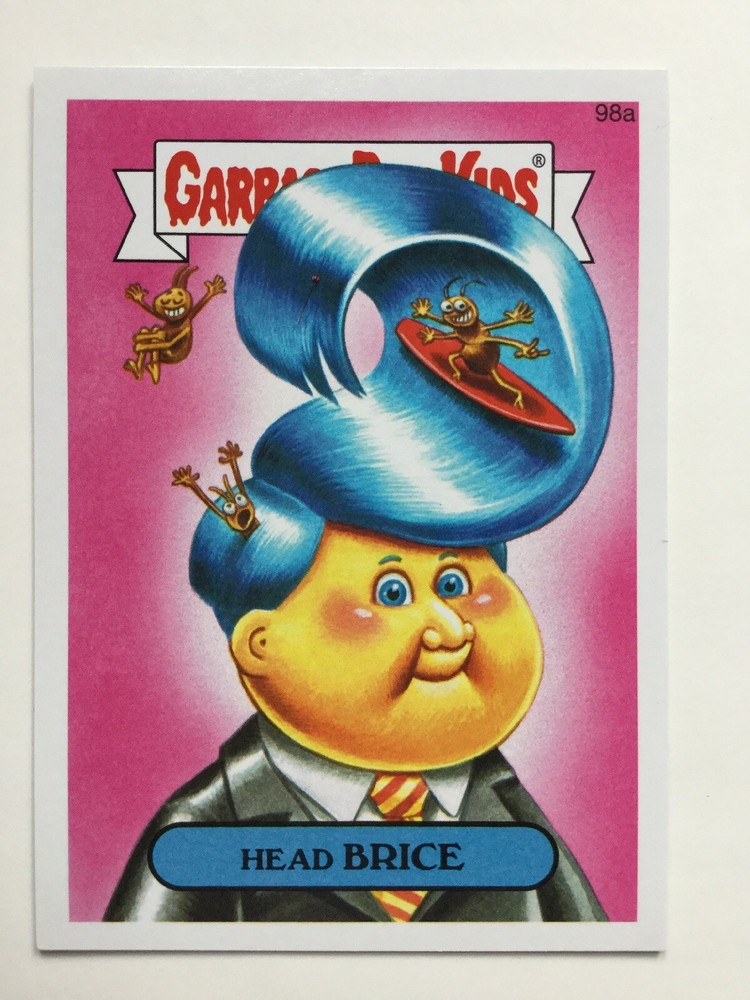 Garbage Pail Kids 2014 Series 2 Topps Sticker 98a Head Brice Collectible