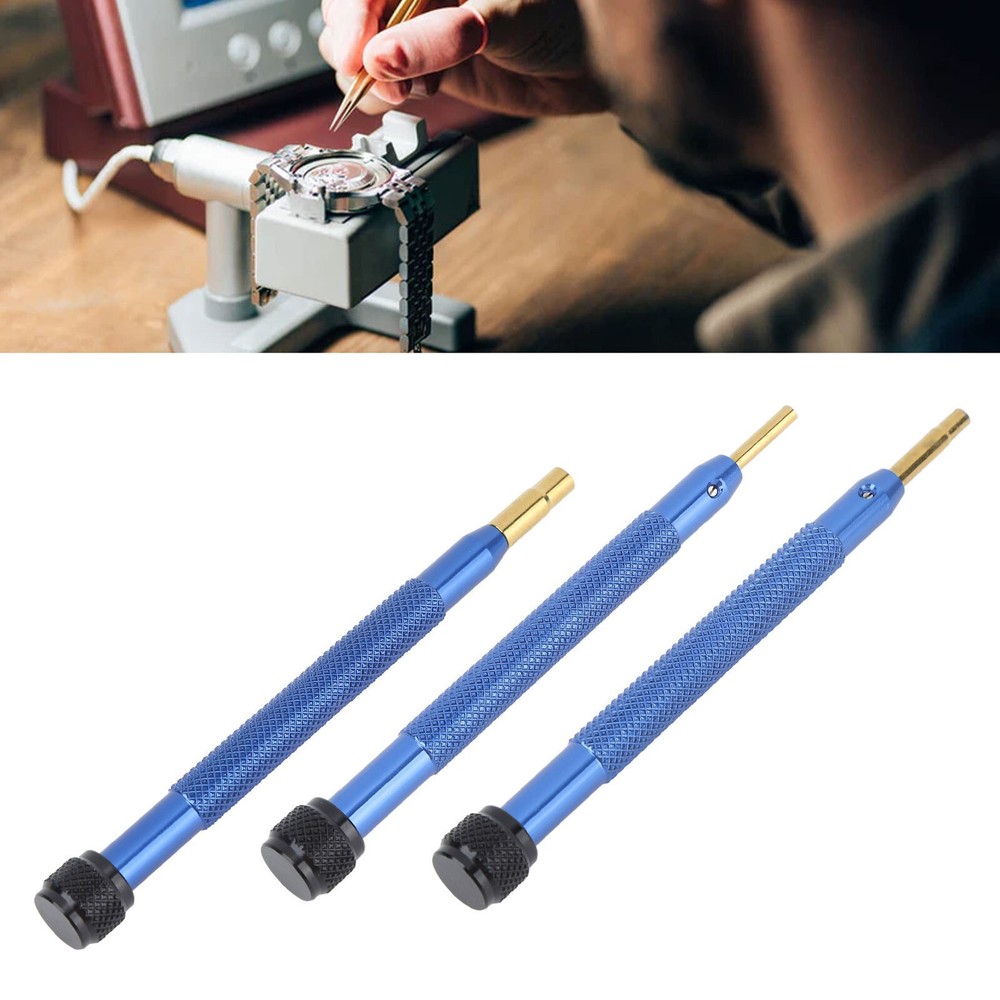 Screwdriver Alloy Steel Dual Ball Bearing Watch Screwdriver Tool for Maintenance