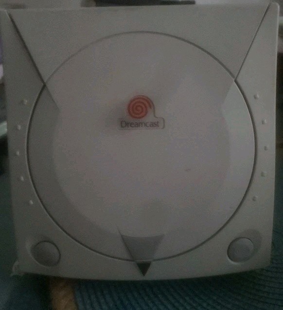 SEGA Dreamcast HKT-3020 White Console Untested Clean NO Cables BASE ONLY