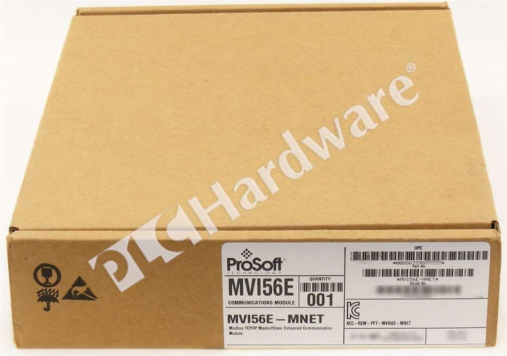 Open Pre-owned ProSoft Technology MVI56E-MNET Modbus TCP/IP Interface Module