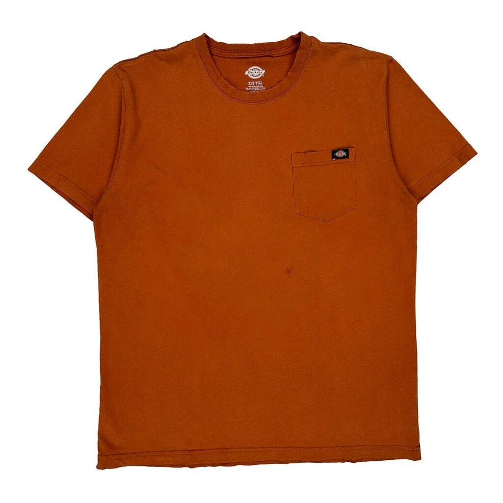 Dickies T-Shirt - XL Orange Cotton
