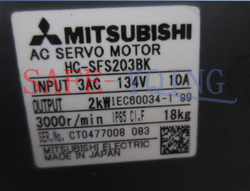 1PCS NEW Mitsubishi Servo Motor HC-SFS203BK
