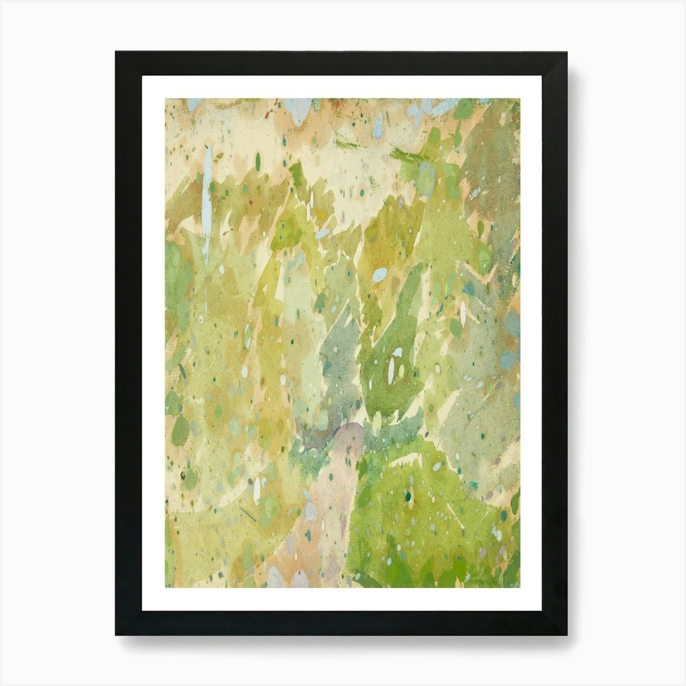 Framed Tree In The Forest Art Print Canvas Wall Poster Picture