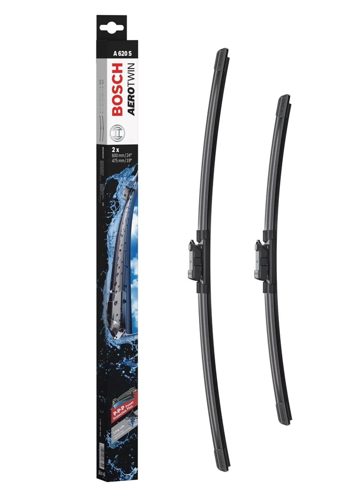 NEW Windshield Wiper Blade Set OE Style Front Bosch 24