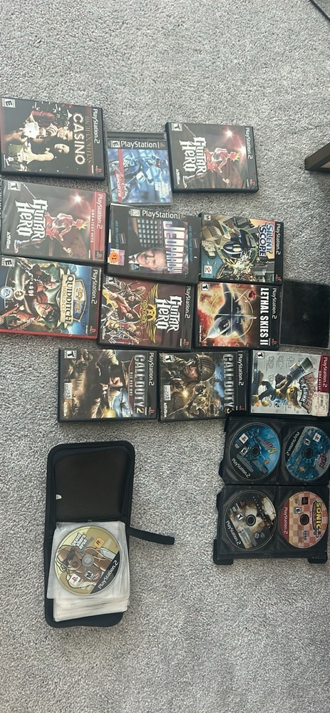 Play Station 2 With 50 Games