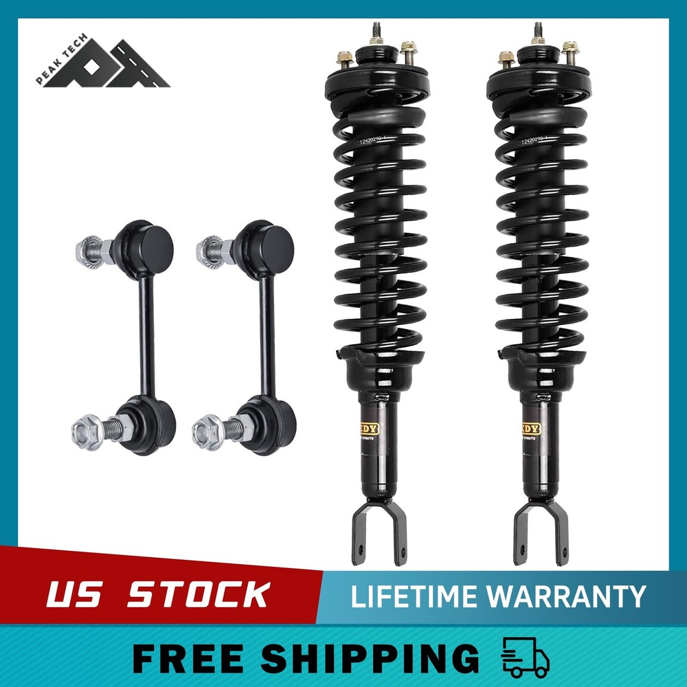 1997-2000 Acura EL & 1999-2000 Honda Civic Rear Struts with Sway Bar End Links