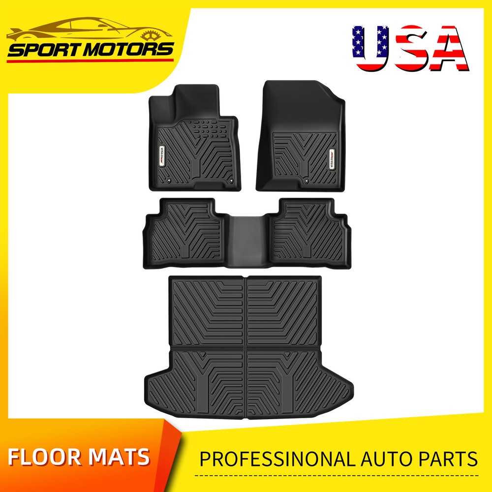 TPE Floor Mats & Cargo Liner Full Cover for 2022-2025 Hyundai Tucson All Weather