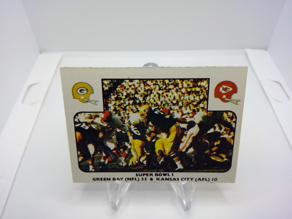 1977 Fleer Team Action Super Bowl I Green Bay Packers/Kansas City Chiefs #57